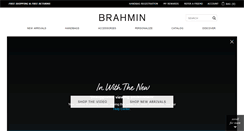 Desktop Screenshot of brahmin.com