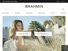 Tablet Screenshot of brahmin.com